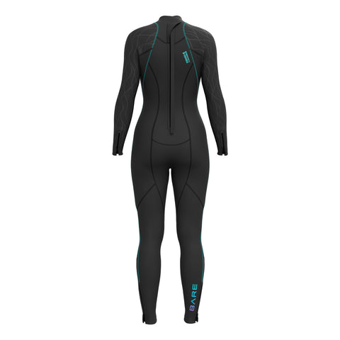 Bare 7mm Nixie Ultra 2.0 Women's Full Wetsuit Black