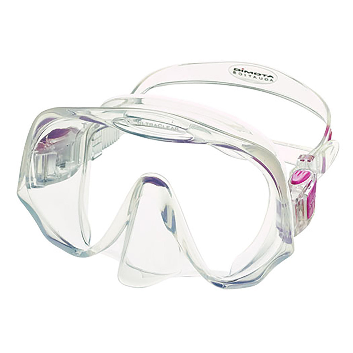 Atomic Aquatics Frameless Medium Fit Clear/Pink