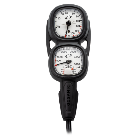 Oceanic MaxView Combo Pressure Gauge/Depth Gauge PSI