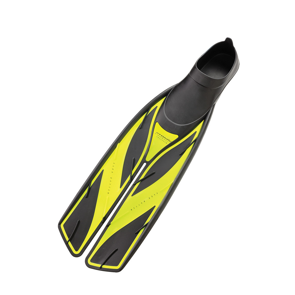 Atomic Aquatics Splitfins Full Foot Yellow