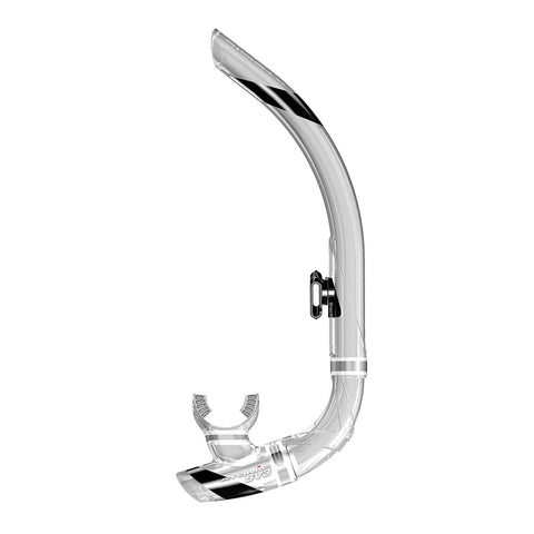 Atomic Aquatics SV1 Contour Snorkel Clear/Black