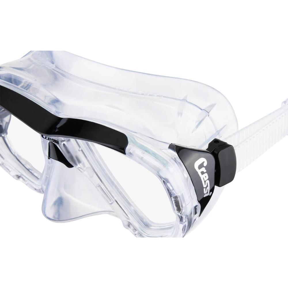 Cressi Big Eyes and Seal Dry Snorkeling Combo Clear/Black | Diving Sports Canada | Vancouver