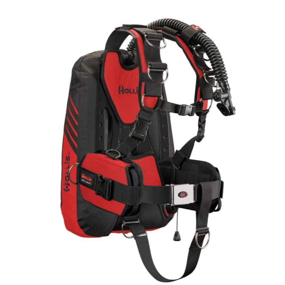 Hollis Crib Custom BCD Single Tank ST 35 Lb With Elite 2 Harness | Diving Sports Canada | Vancouver