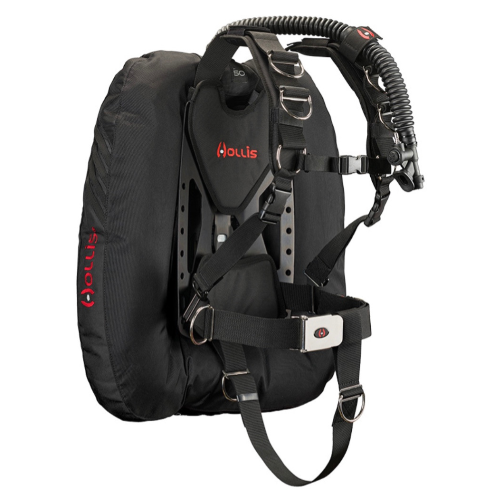 Hollis Crib Custom BCD Double Tank DT 45 Lb Dual With Elite 2 Harness | Diving Sports Canada | Vancouver