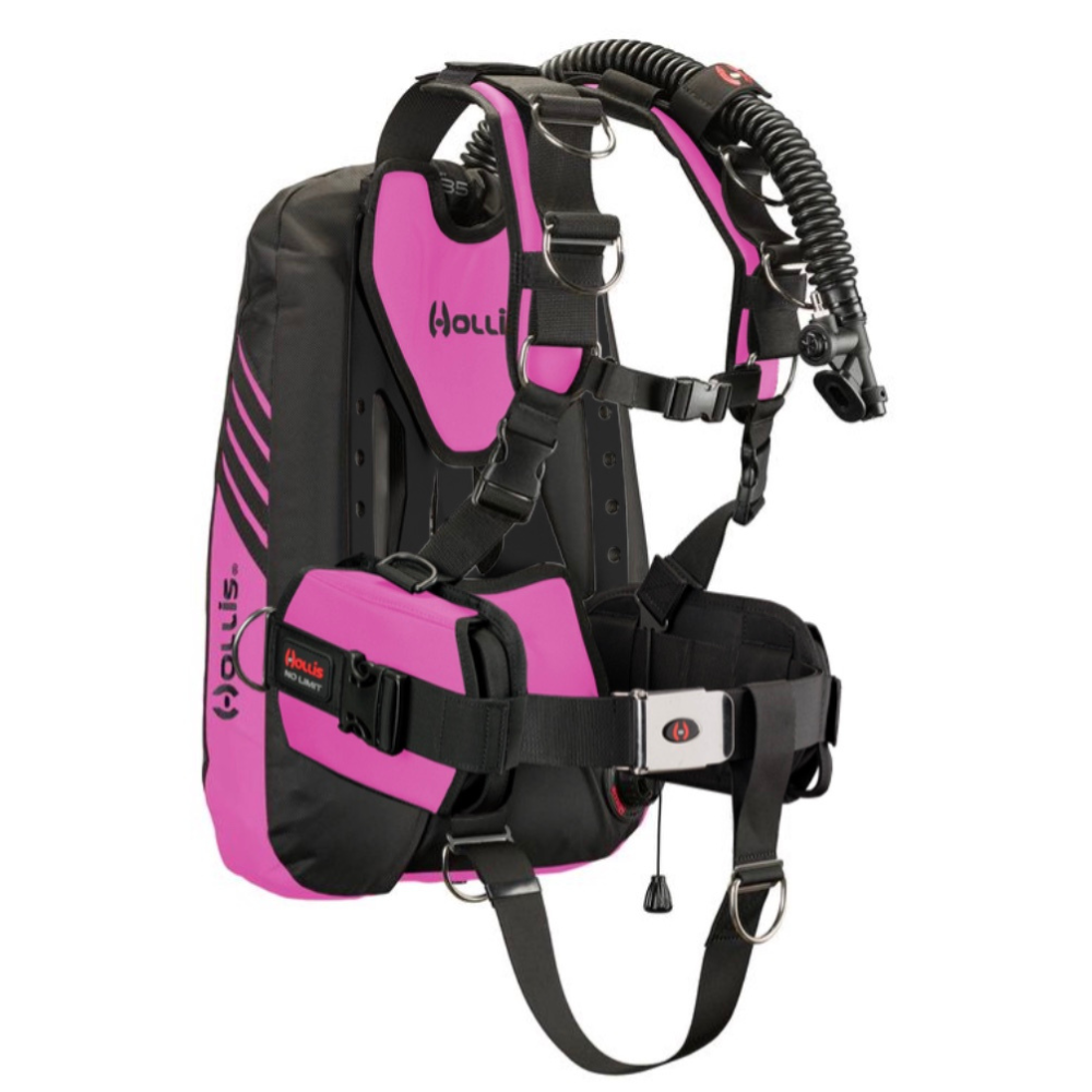 Hollis Crib Custom BCD Single Tank ST 35 Lb With Elite 2 Harness | Diving Sports Canada | Vancouver