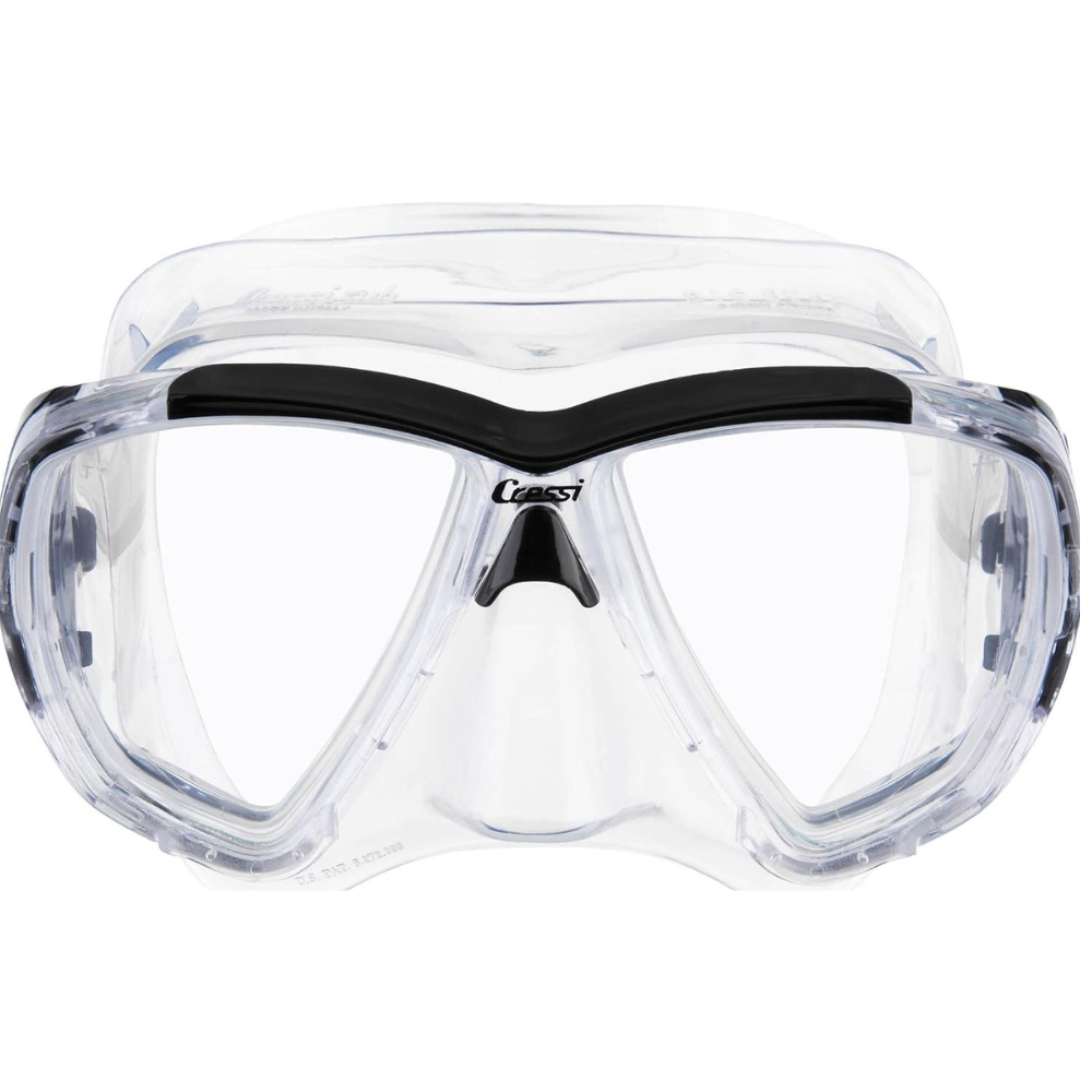 Cressi Big Eyes and Seal Dry Snorkeling Combo Clear/Black | Diving Sports Canada | Vancouver