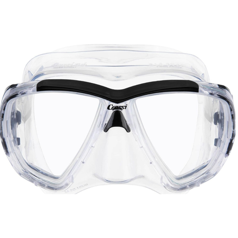Cressi Big Eyes and Seal Dry Snorkeling Combo Clear/Black | Diving Sports Canada | Vancouver