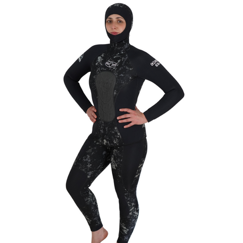 Oceaner Women's Black Rockfish Yamamoto 7mm