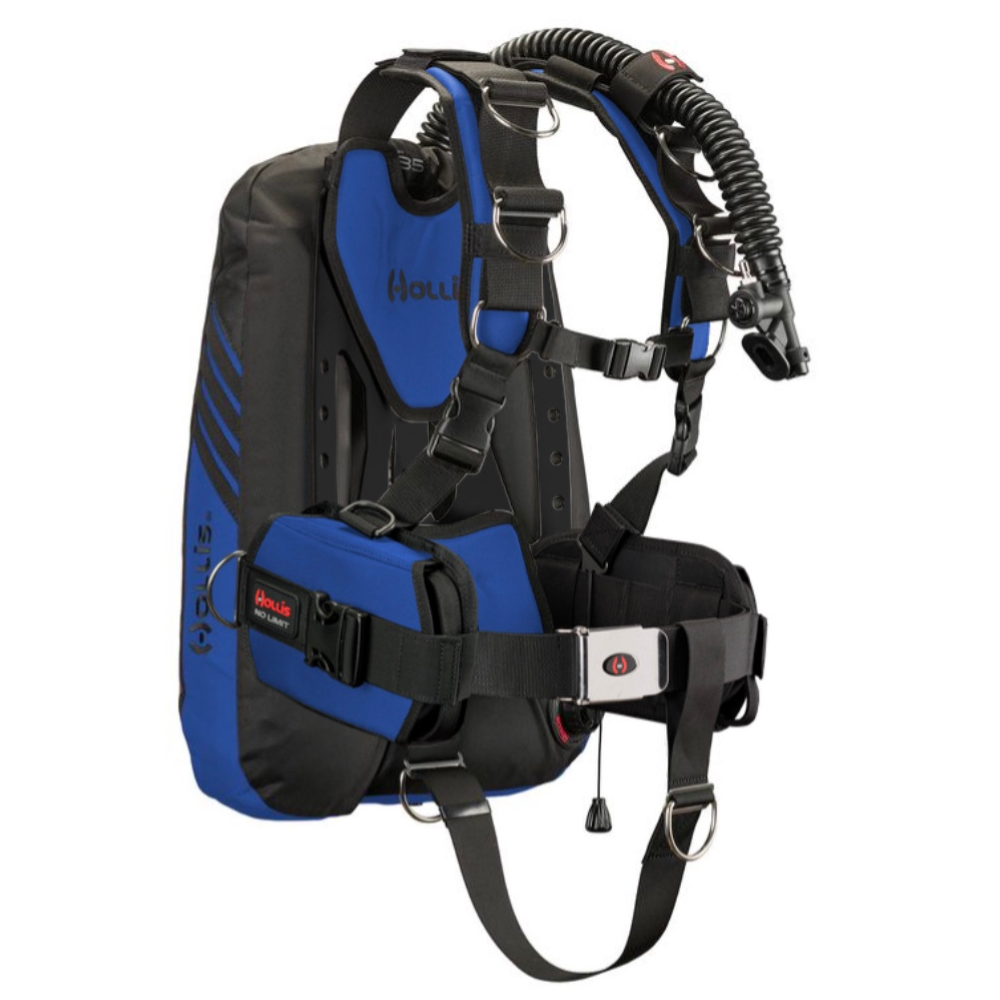 Hollis Crib Custom BCD Single Tank ST 35 Lb With Elite 2 Harness | Diving Sports Canada | Vancouver