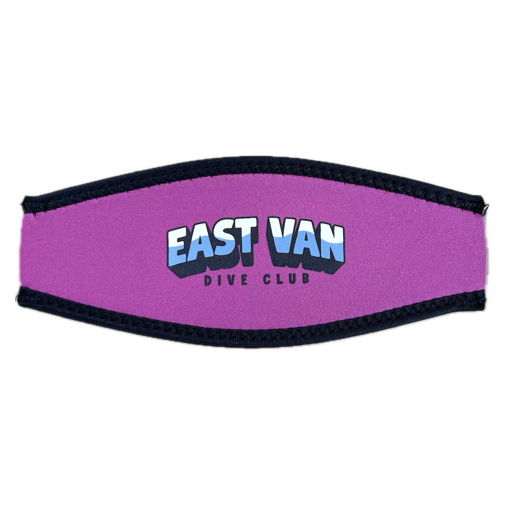 East Van Dive Club Mask Strap | Diving Sports Canada | Vancouver