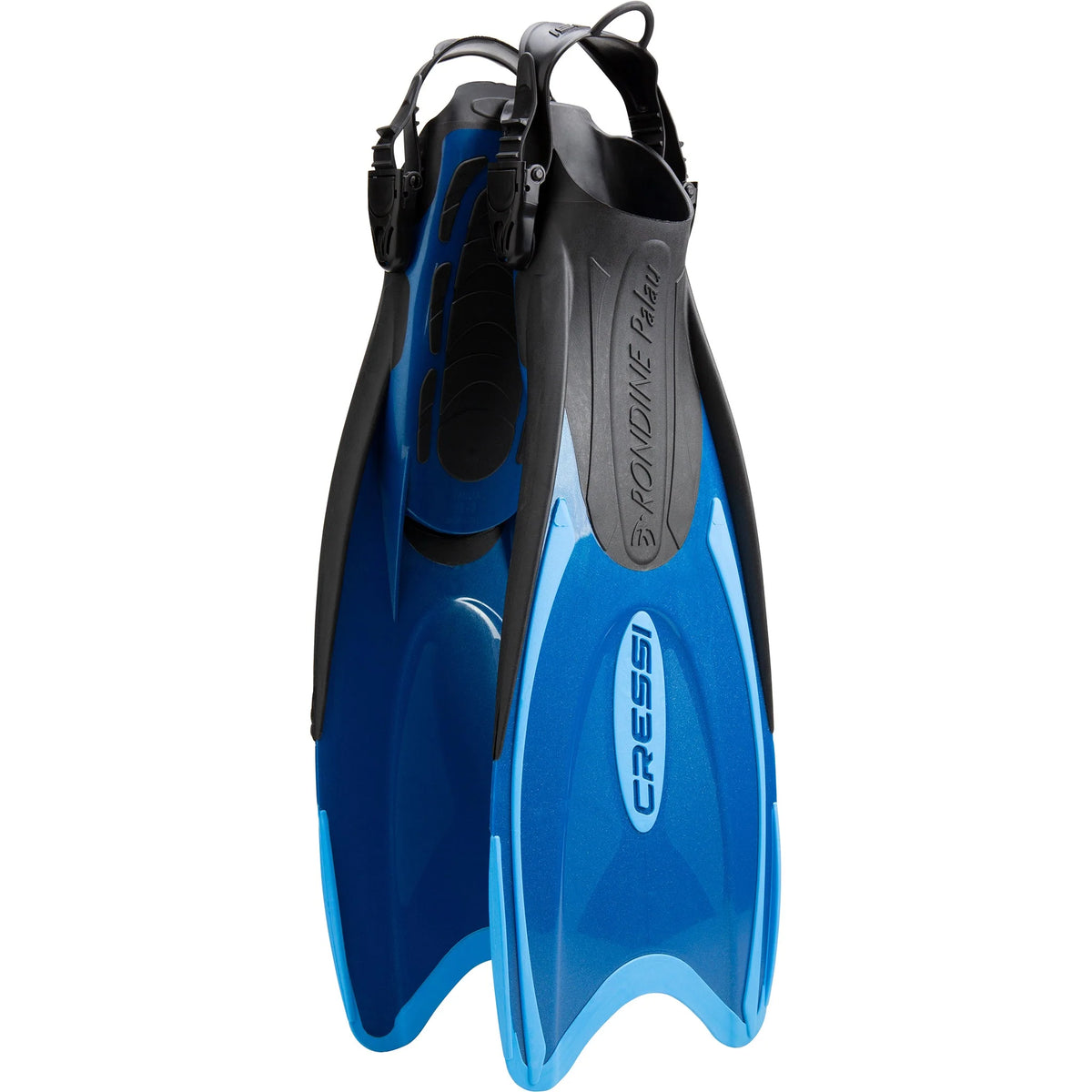 Cressi Palau LAF Open Heel Fins Blue | Diving Sports Canada | Vancouver