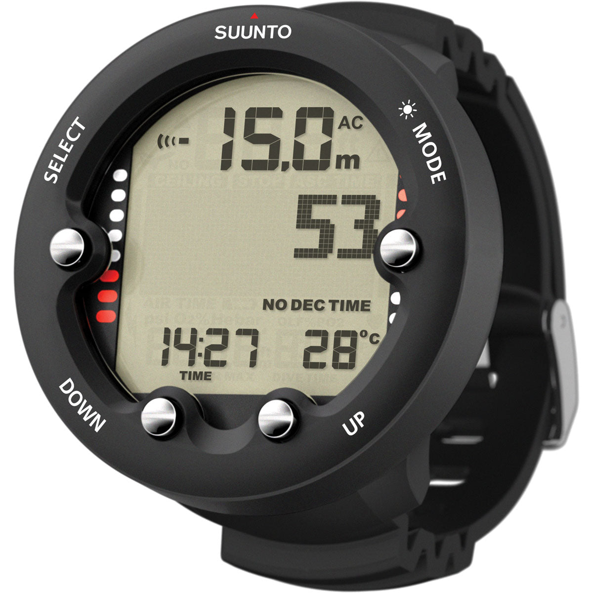 Suunto Zoop Novo Wrist Computer Black | Diving Sports Canada | Vancouver