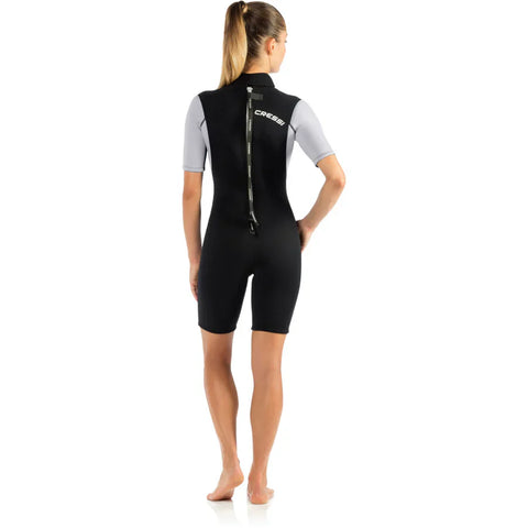 Cressi 2.5mm Women's Shorty Wetsuit Package