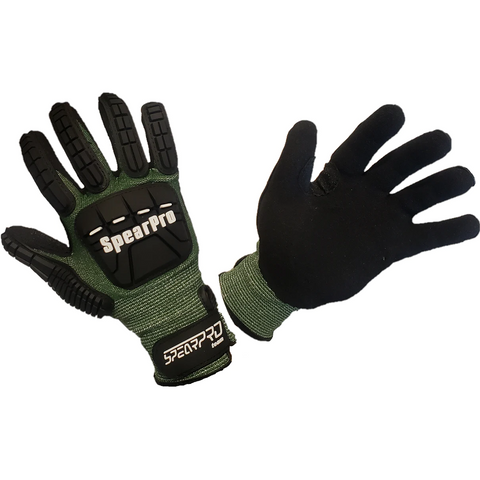 Spear Pro Dyneema Gloves Lobster Green