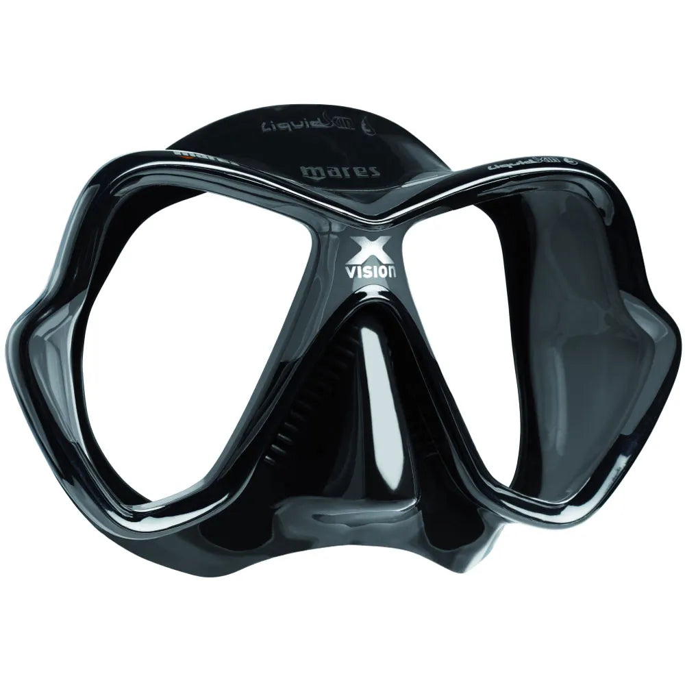 Mares X-Vision Ultra LS Black/Grey Dive Mask | Diving Sports Canada | Vancouver