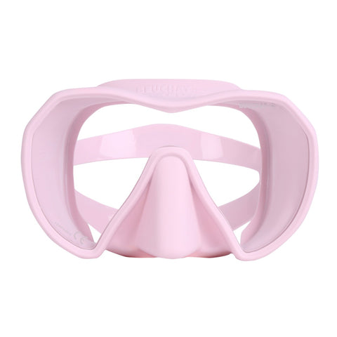 Beuchat Maxlux S Dive Mask Pale Pink | Diving Sports Canada | Vancouver