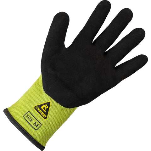 Cressi Conch Dyfiber Gloves Lime