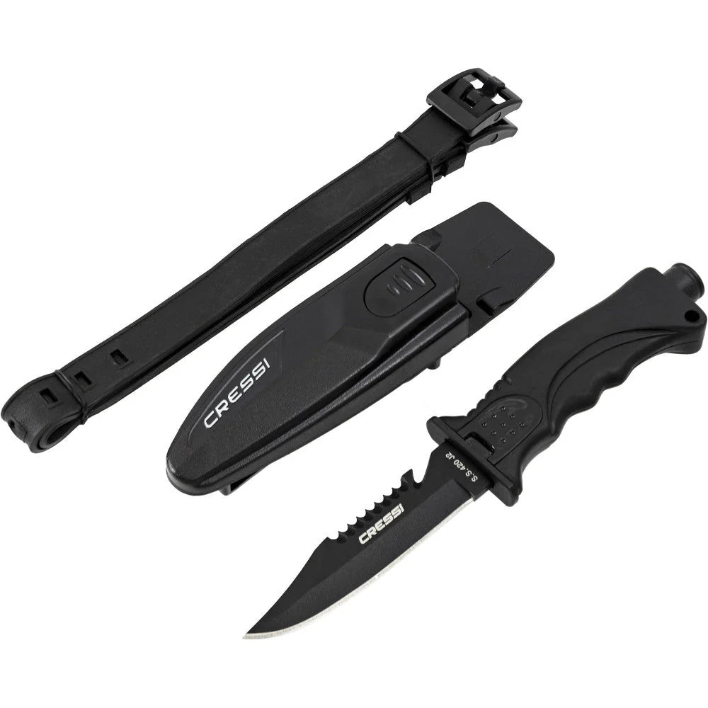 Cressi Skorpion Blade Knife Black
