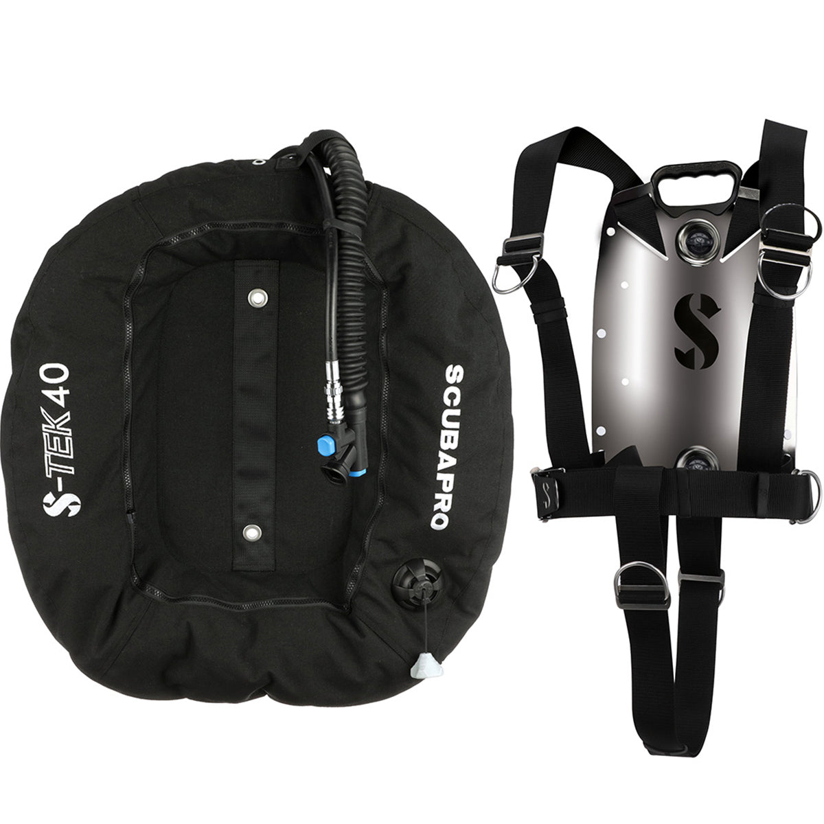 Scubapro S-TEK Donut Wing 40 + Pure Harness SS
