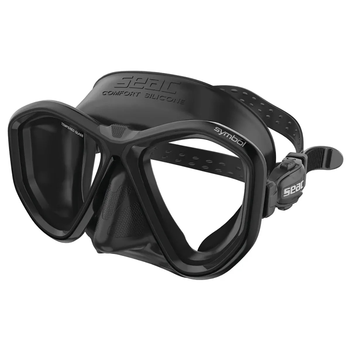 Seac Symbol Asian Fit Dive Mask Black | Diving Sports Canada | Vancouver