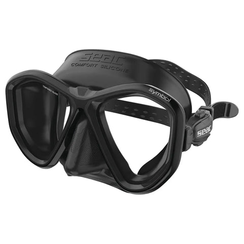 Seac Symbol Asian Fit Dive Mask Black | Diving Sports Canada | Vancouver
