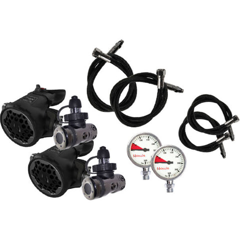 Hollis Sidemount Regulator Package | Diving Sports Canada | Vancouver