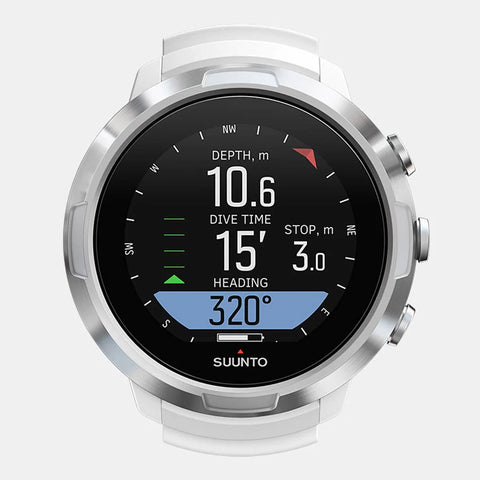 Suunto D5 Wrist Computer with USB Cable White | Diving Sports Canada | Vancouver