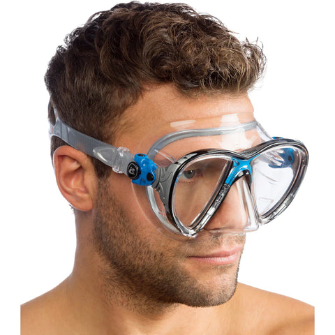 Cressi Big Eyes Evolution Crystal Black/Blue | Diving Sports Canada | Vancouver