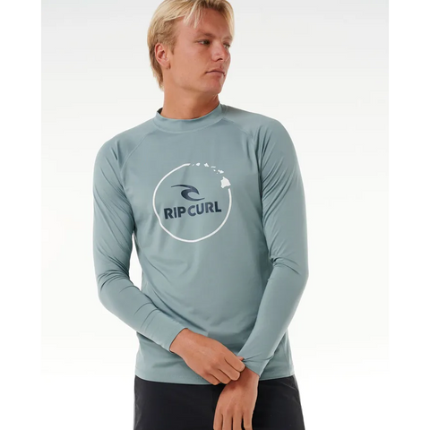 Rip Curl Island Vibe Long Sleeve Relaxed UV Mineral Blue