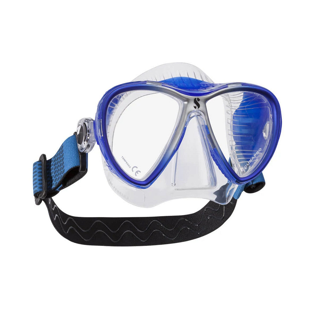 Scubapro Synergy 2 Twin Trufit Clear/Blue | Diving Sports Canada | Vancouver