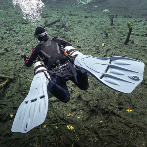 Fourth Element Tech Fin Grey | Diving Sports Canada | Vancouver