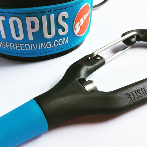 Octopus Freedivig lanyard 100cm Blue | Diving Sports Canada