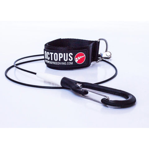 Octopus Freedivig lanyard 100cm White | Diving Sports Canada