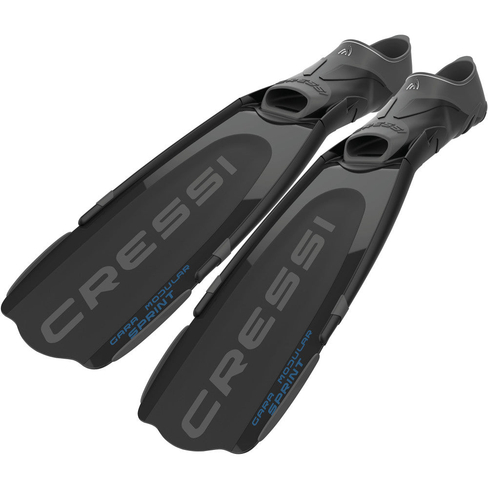 Cressi Gara Modular Sprint Black | Diving Sports Canada