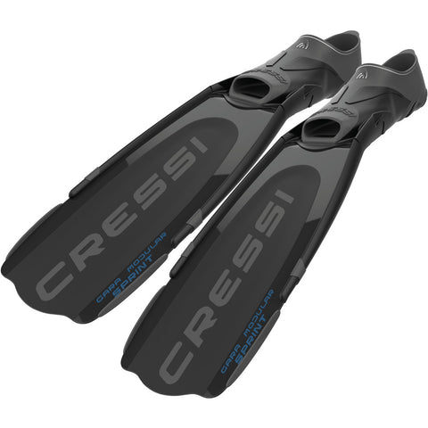 Cressi Gara Modular Sprint Black | Diving Sports Canada