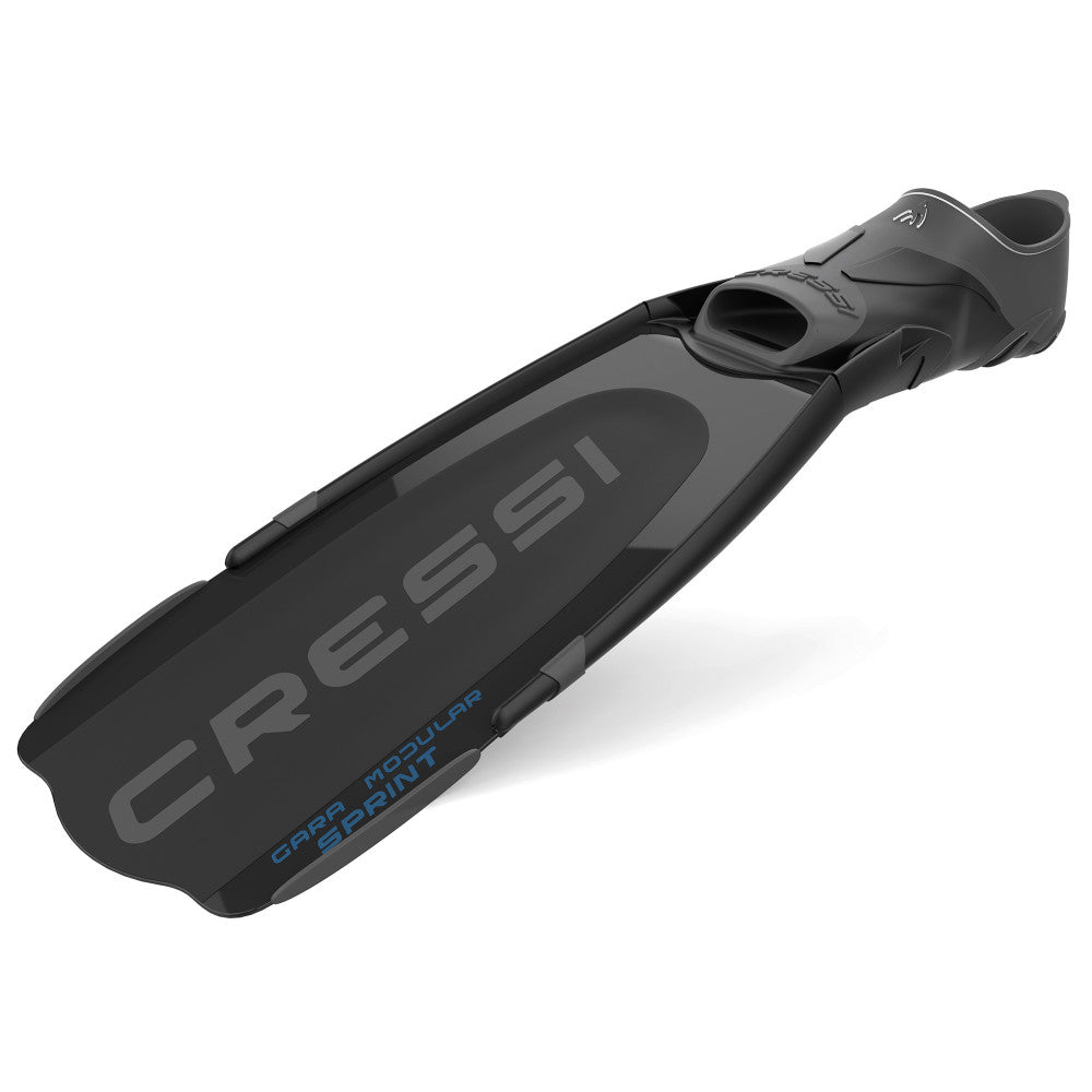 Cressi Gara Modular Sprint Black | Diving Sports Canada