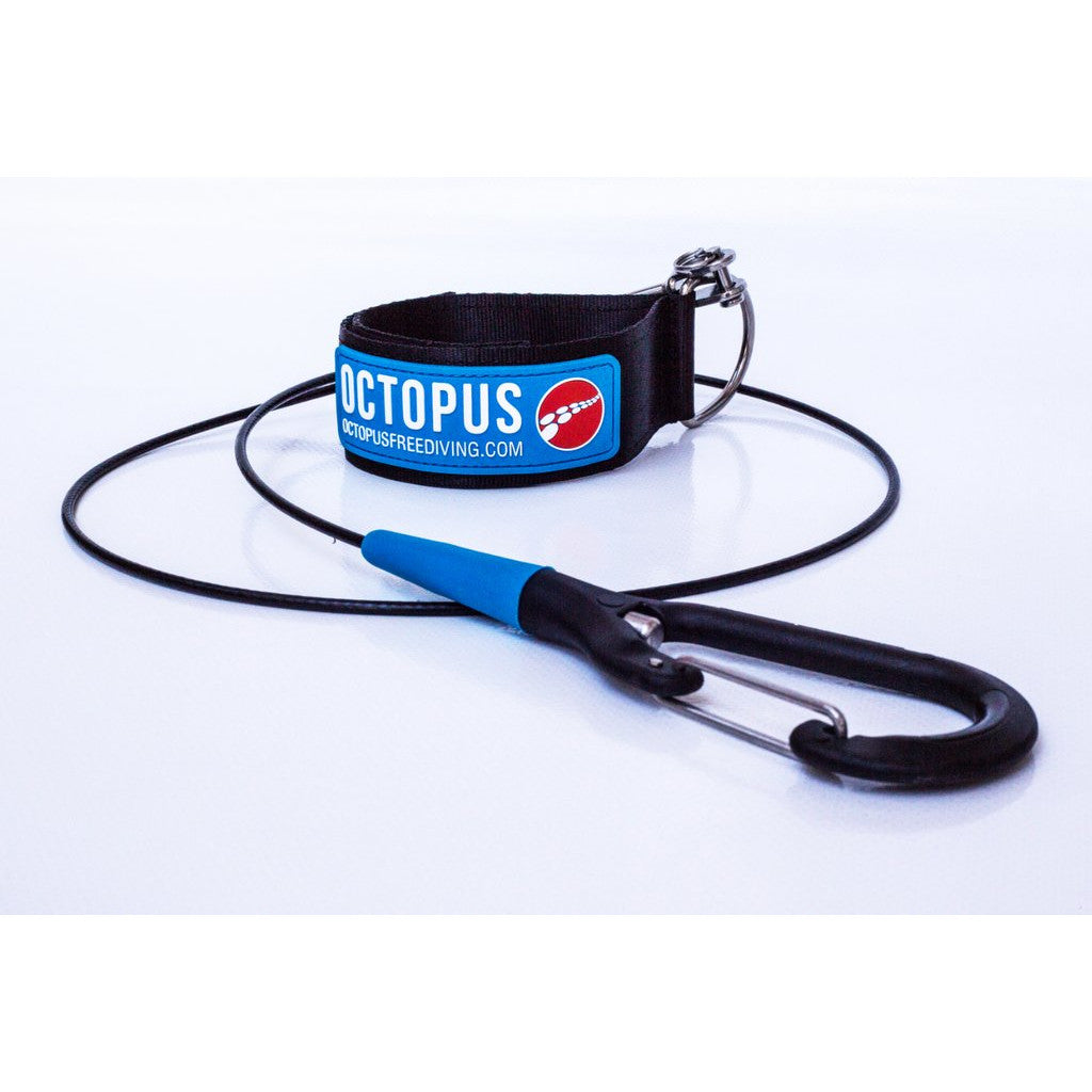 Octopus Freedivig lanyard 100cm Blue | Diving Sports Canada