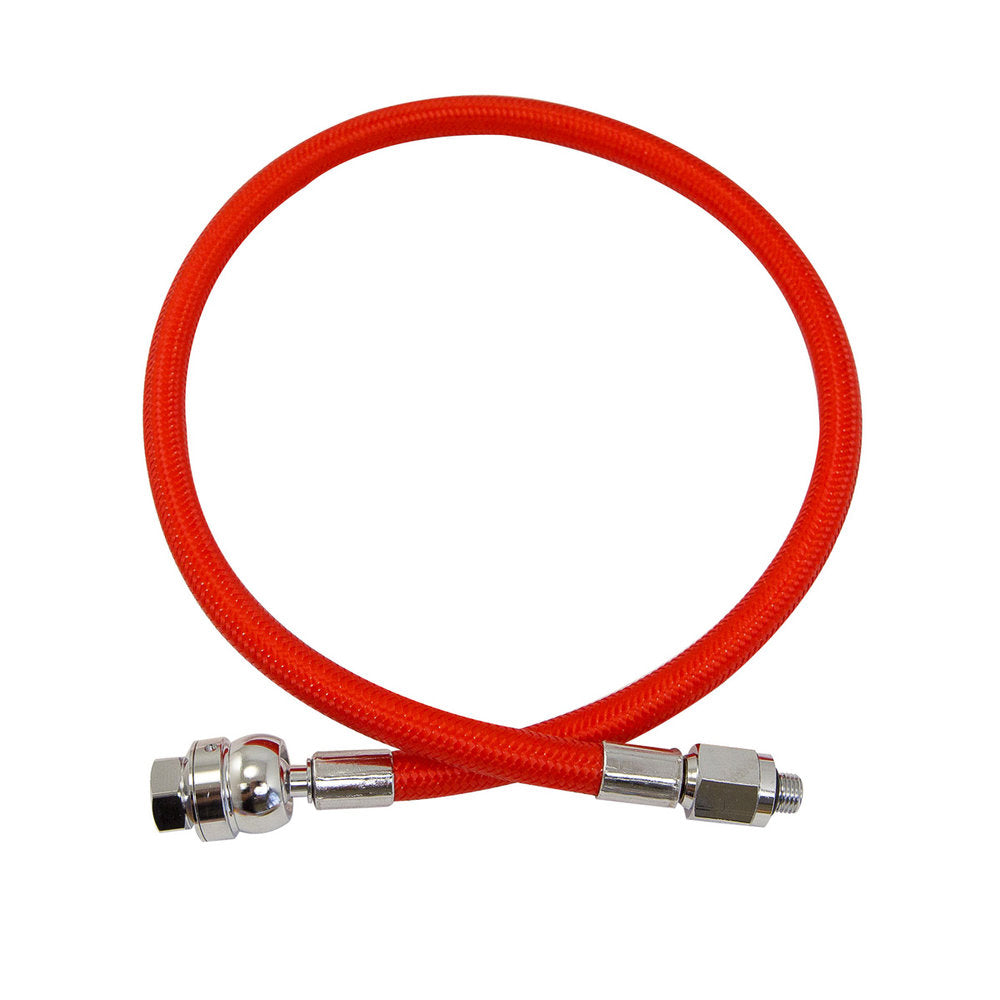 XS Scuba Miflex DS (Dual Swivel) LP Hoses Red | Diving Sports Canada