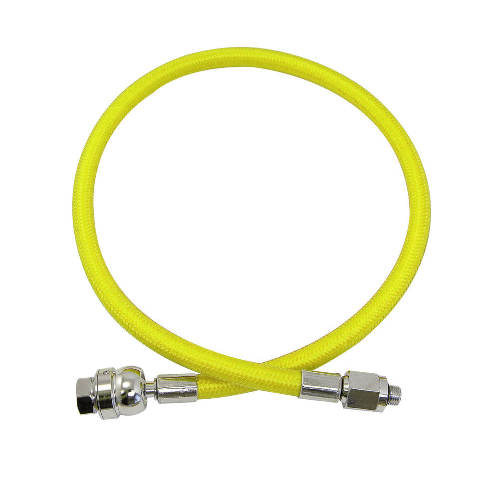 XS Scuba Miflex DS (Dual Swivel) LP Hoses Yellow | Diving Sports Canada