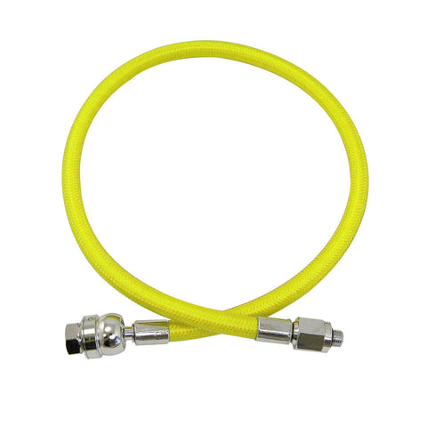 XS Scuba Miflex DS (Dual Swivel) LP Hoses Yellow | Diving Sports Canada