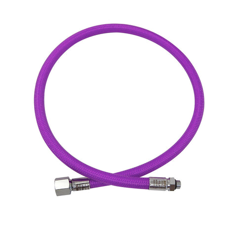 XS Scuba Miflex Low Pressure Braided Hoses Purple | Diving Sports Canada