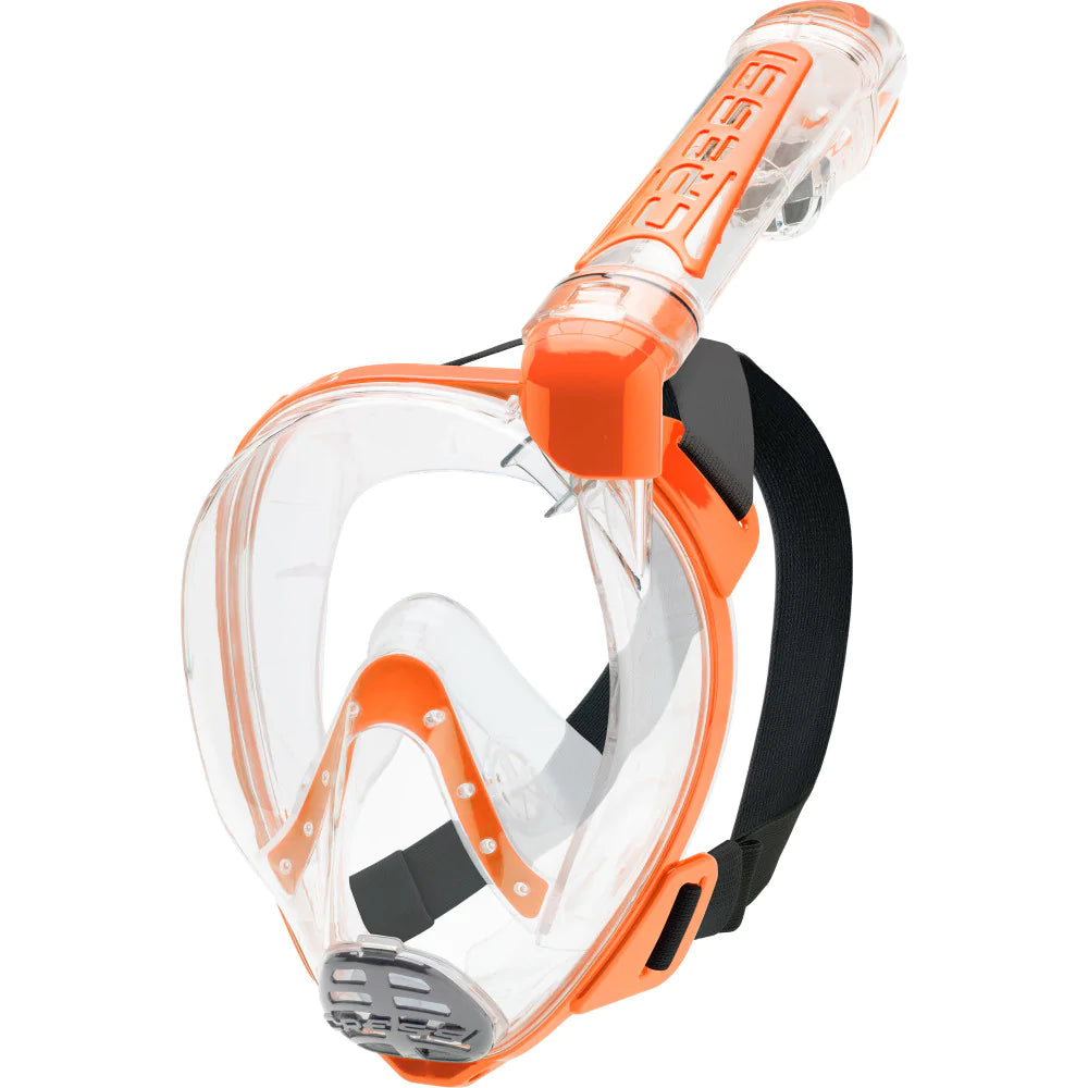 Cressi Baron Junior Clear/Orange | Diving Sports Canada