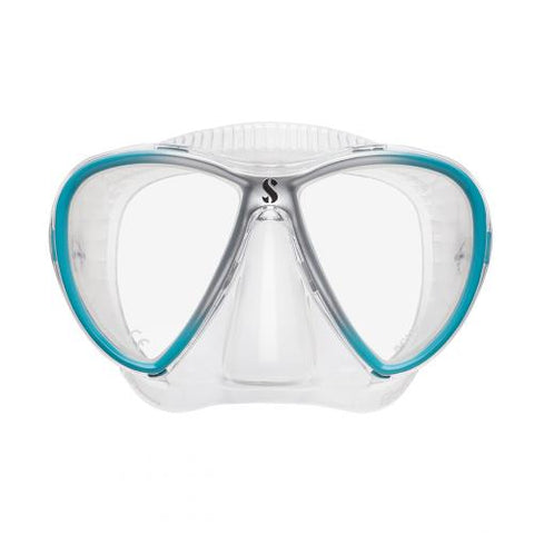 Scubapro Synergy Twin Clear/Turquoise | Diving Sports Canada