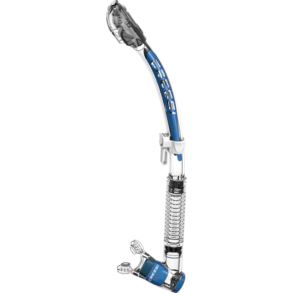 Cressi Itaca Ultra Dry Clear / Blue | Diving Sports Canada