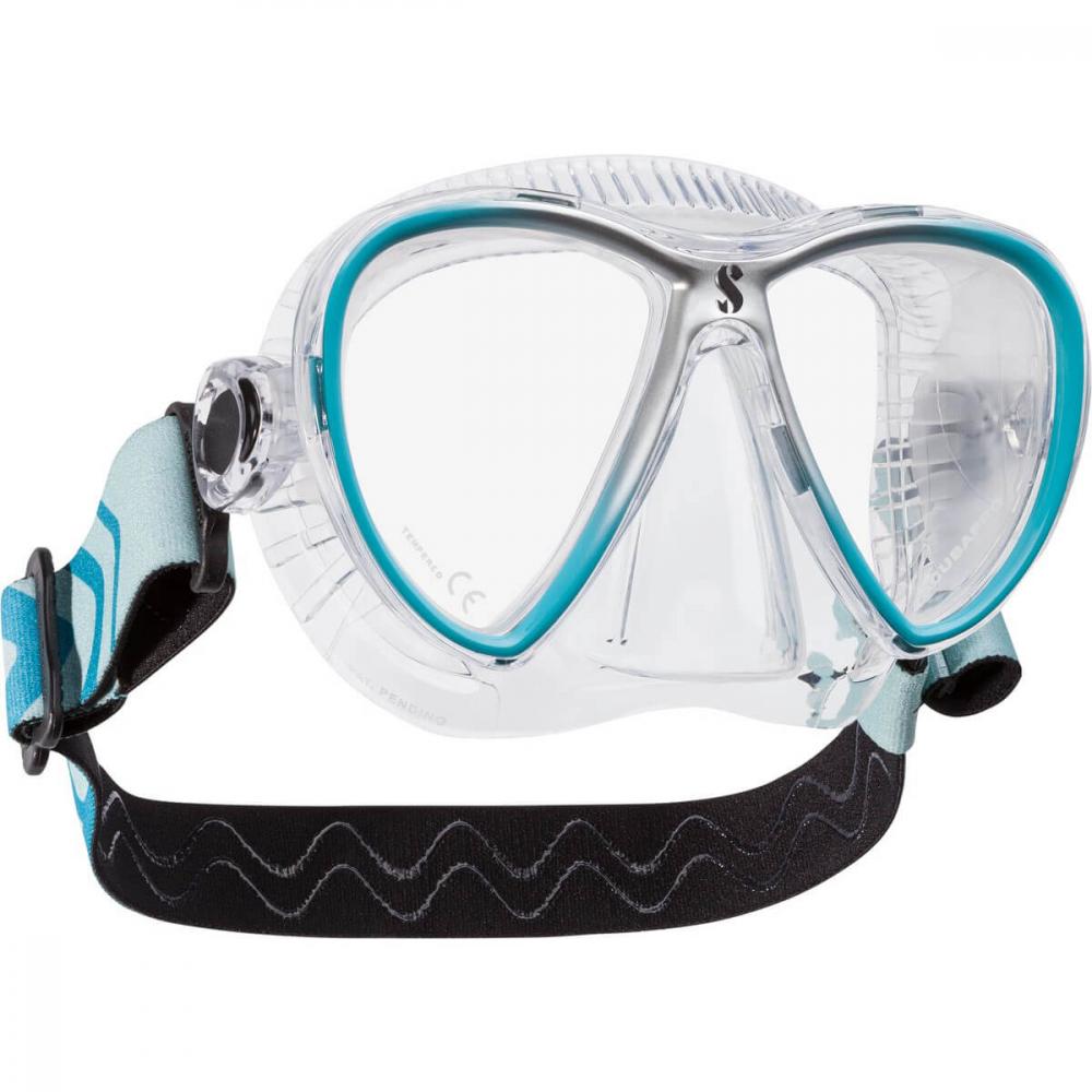 Scubapro Synergy Twin Clear/Turquoise | Diving Sports Canada